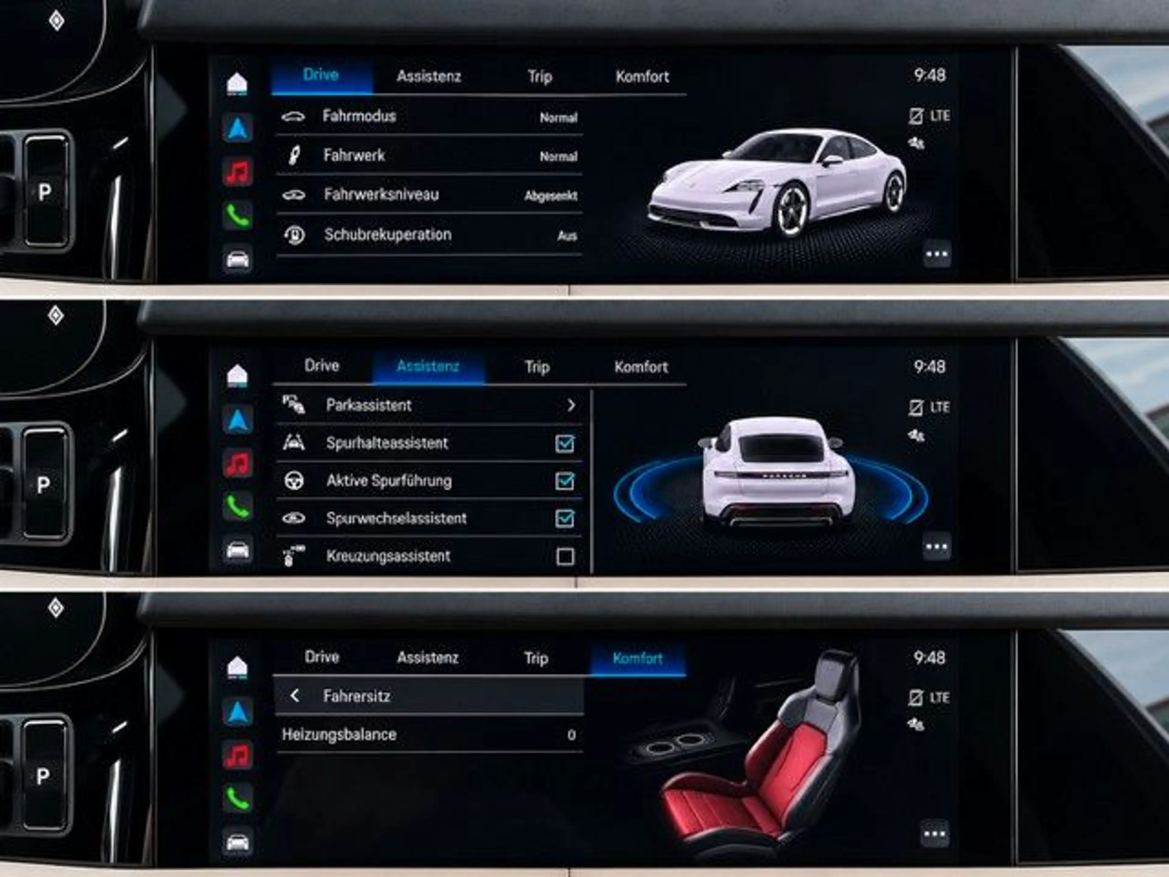 Porsche Taycan Performance Plus Luftfederung HUD ACC — photo 14