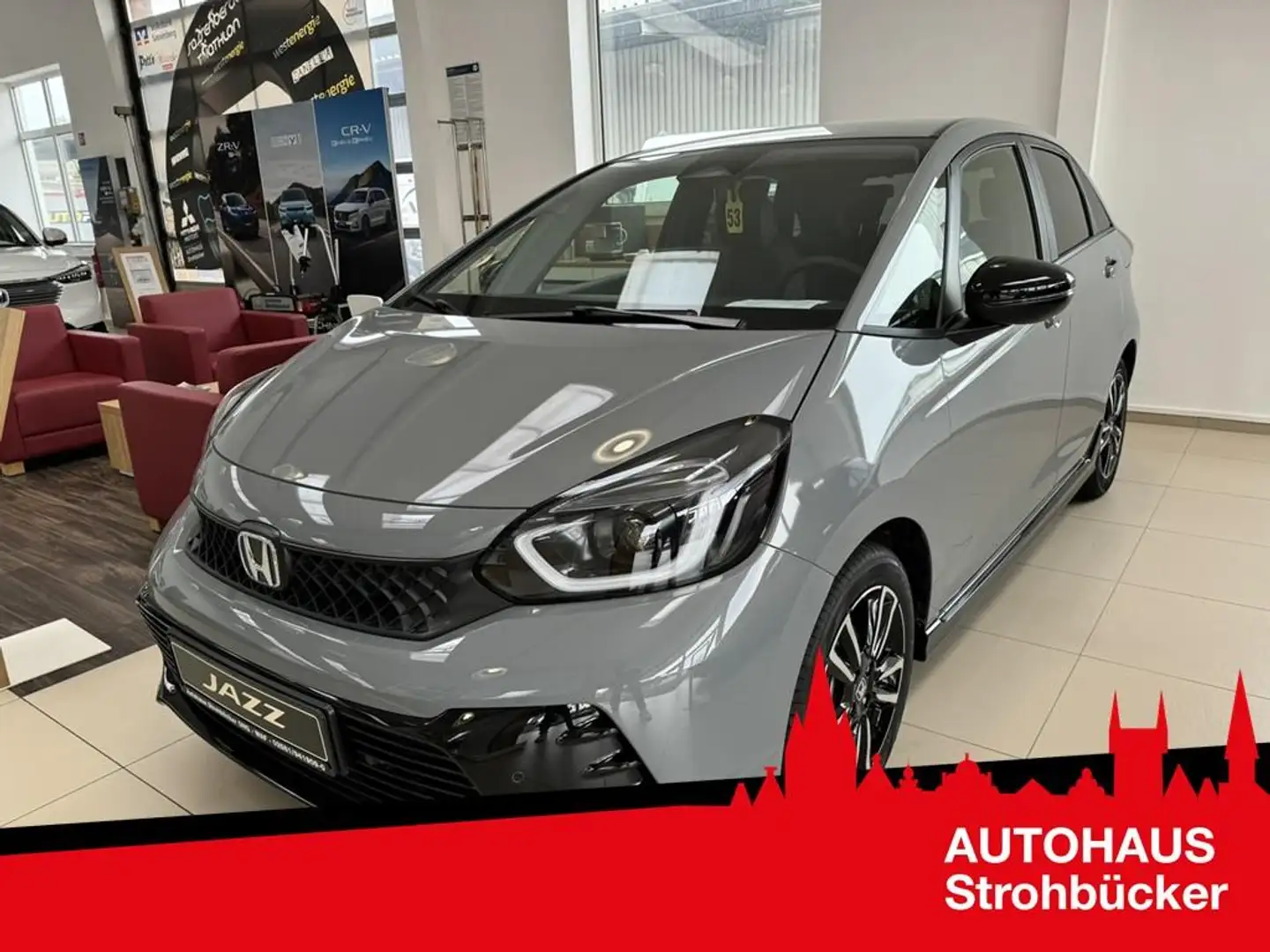 Honda Jazz e:HEV 1.5 i-MMD Hybrid Advance Sport Grau - 1