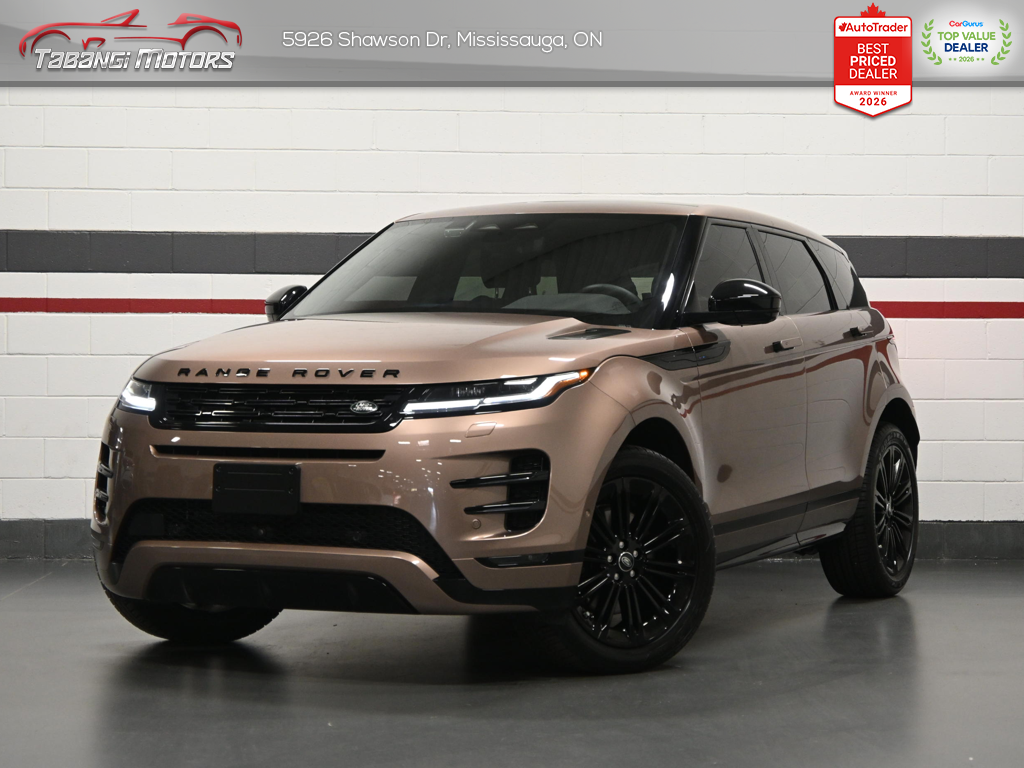 2026 Land Rover Range Rover Evoque P250 Dynamic SE  No Accident MERIDIAN 360CAM Panoramic Roof Navigation