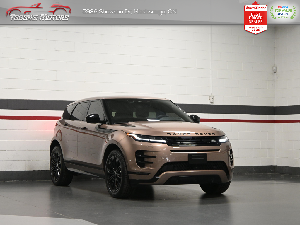 2026 Land Rover Range Rover Evoque P250 Dynamic SE  No Accident MERIDIAN 360CAM Panoramic Roof Navigation — снимка 3
