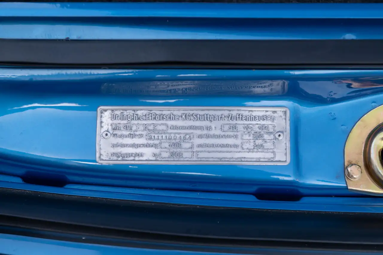 Porsche 911 T 2.2 concours, foto 10