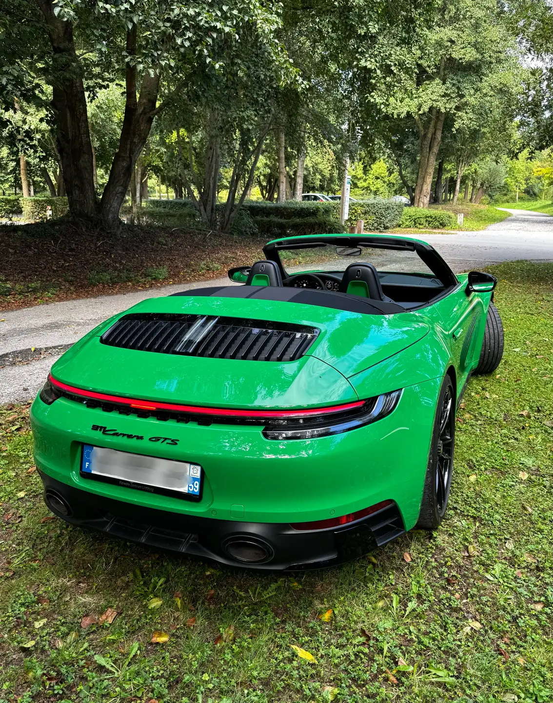 Porsche 911 911 Carrera GTS Cabriolet 2021 그린 사진 3