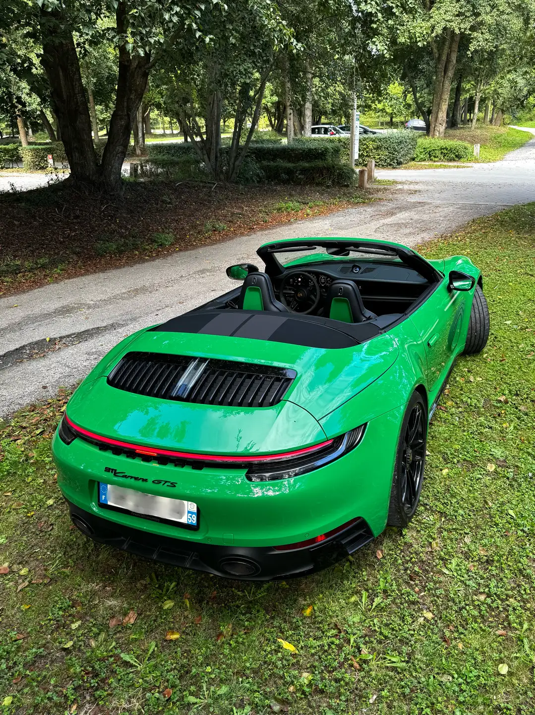 Porsche 911 911 Carrera GTS Cabriolet 2021 그린 사진 4