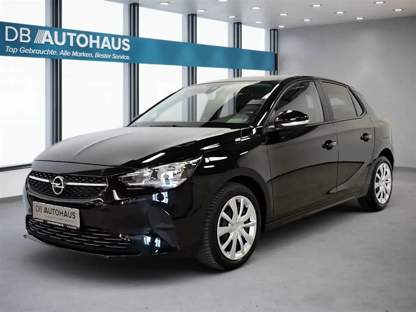 Opel Corsa Edition 1.5 Diesel Schwarz - 1