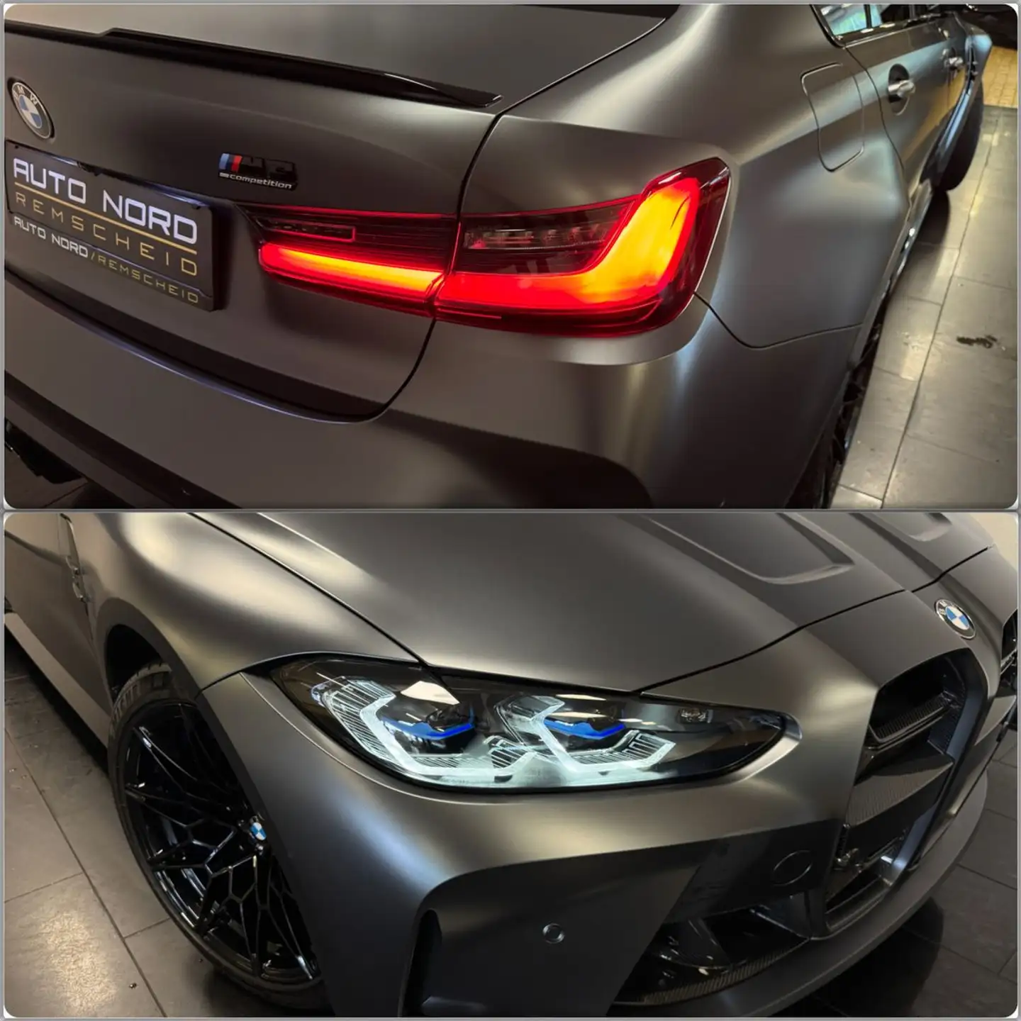 BMW M3 Sedan 2022 건메탈 사진 4
