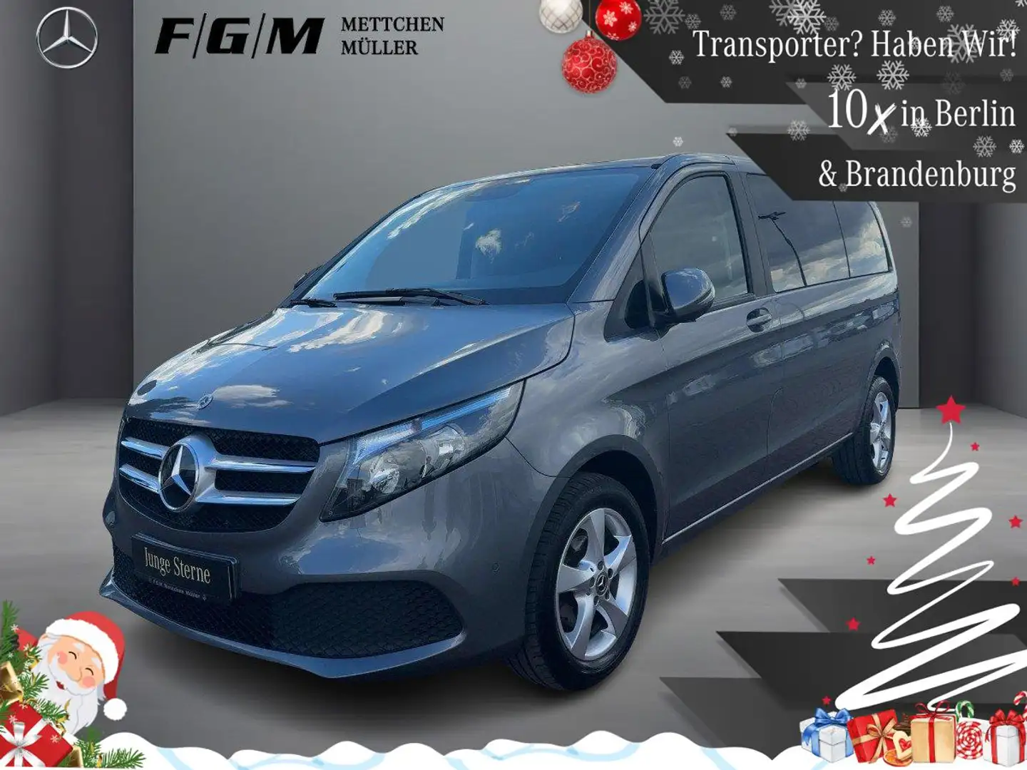 Mercedes-Benz V 220 d Rise TWA|AHK|CarPlay|LMF|Navi|Kam|DAB Gris - 1