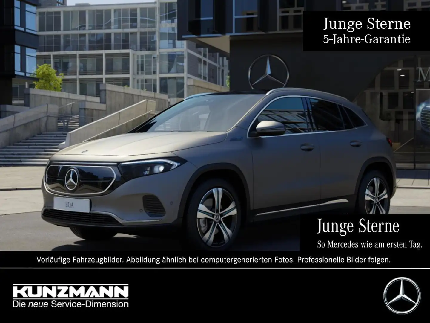Mercedes-Benz EQA 250 Electric Art MBUX Navi Panorama ParkP Grau - 1