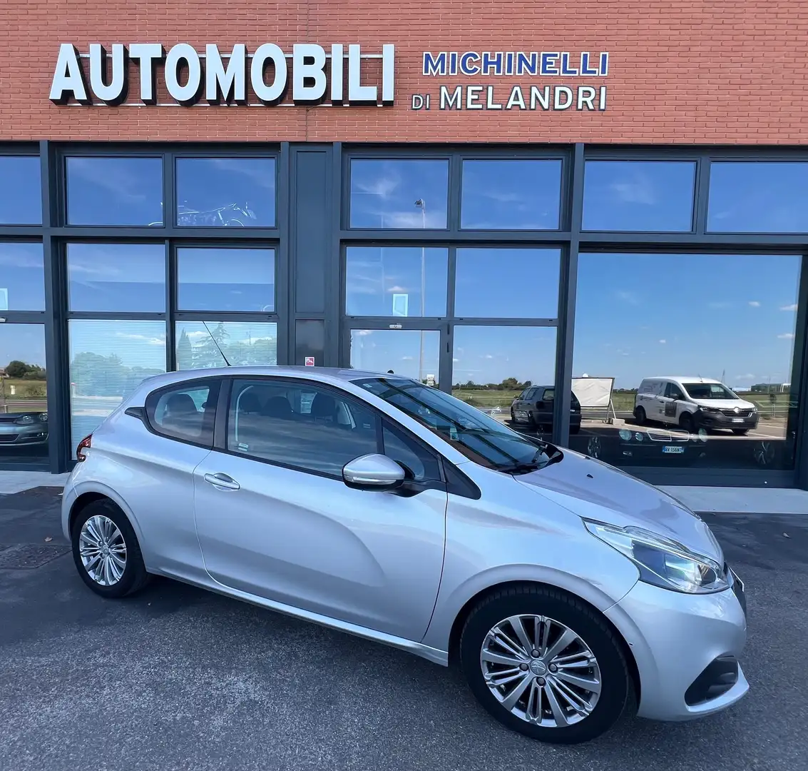 Peugeot 208 208 1.6 bluehdi 75cv 3 Porte Argent - 1