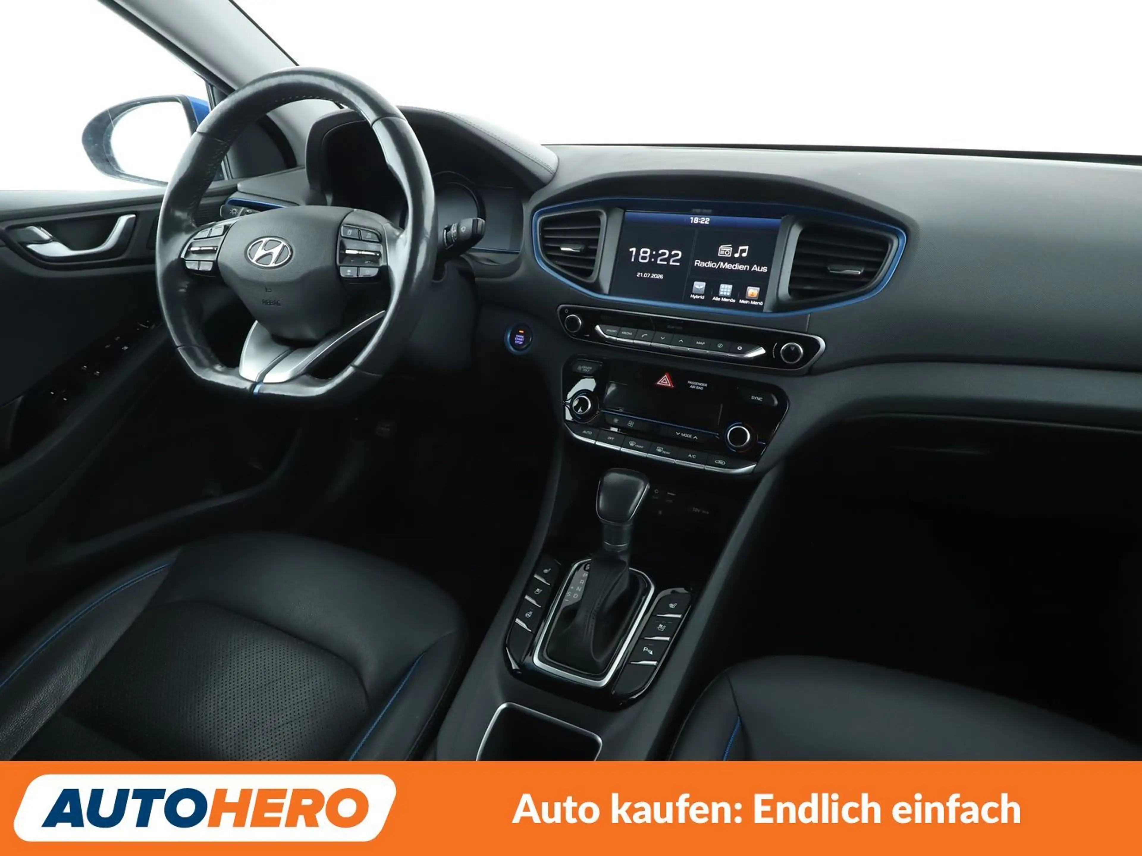 Hyundai IONIQ 1.6 Hybrid Premium Aut.*TEMPO*CAM*PDC* — photo 13