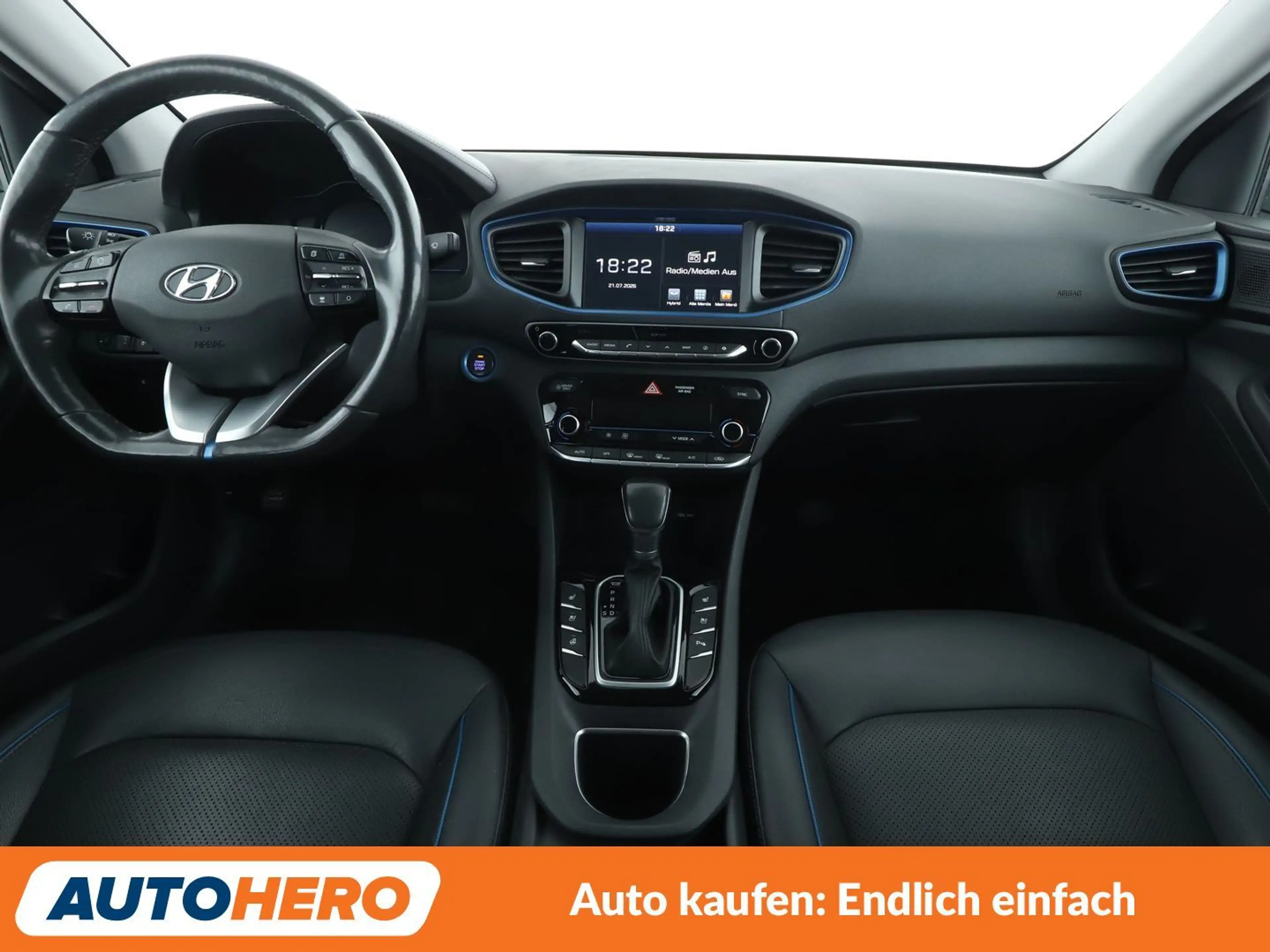 Hyundai IONIQ 1.6 Hybrid Premium Aut.*TEMPO*CAM*PDC* — photo 12