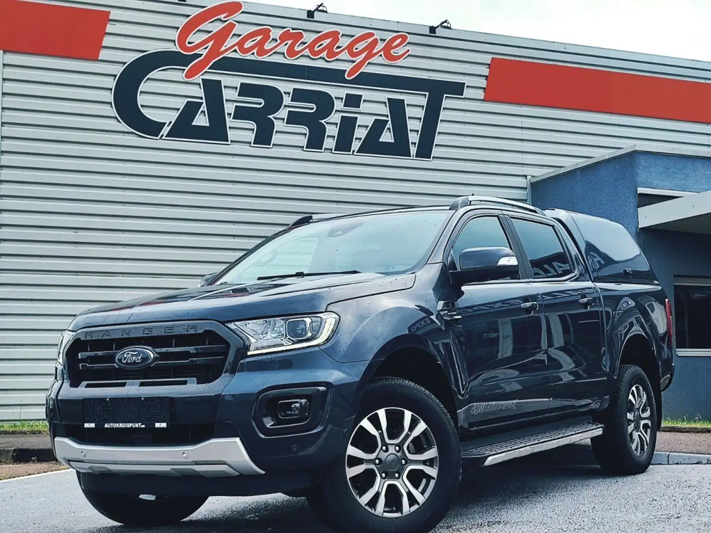 Ford Ranger DOUBLE CABINE 2.0 ECOBLUE 213 CV WILDTRACK BVA10 Gris - 1