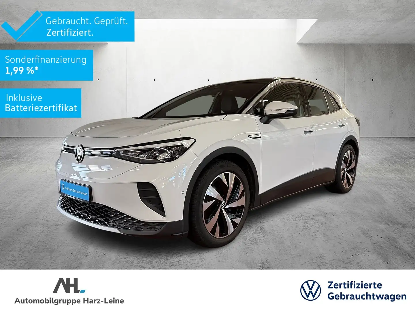 Volkswagen Sonstige ID.4 Pro Performance LED Navi ACC AHK RFK Weiß - 1