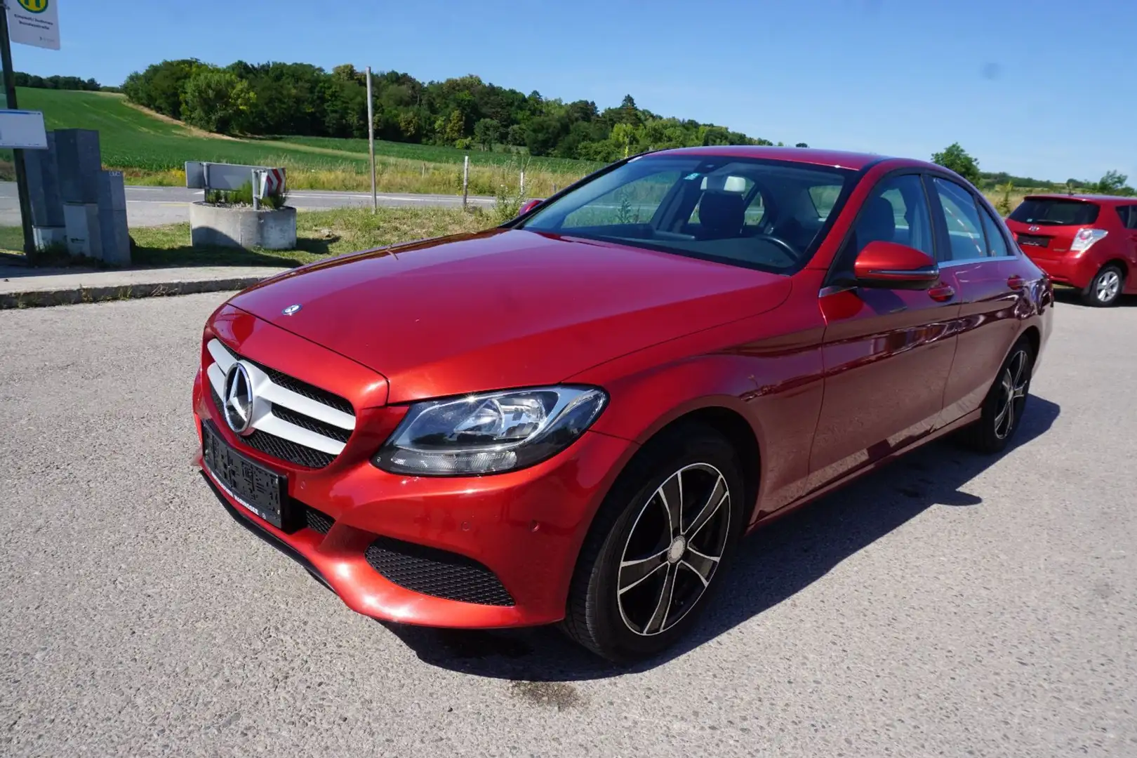 Mercedes-Benz C 180 C-Klasse C 180 CDI d Rot - 2