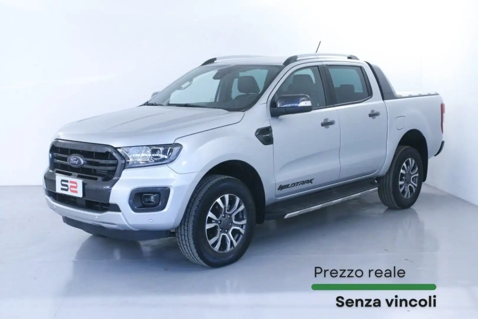 Ford Ranger 2.0 ECOBLUE aut. 213 CV DC Wildtrak 5p./GANCIO TR. Argent - 1
