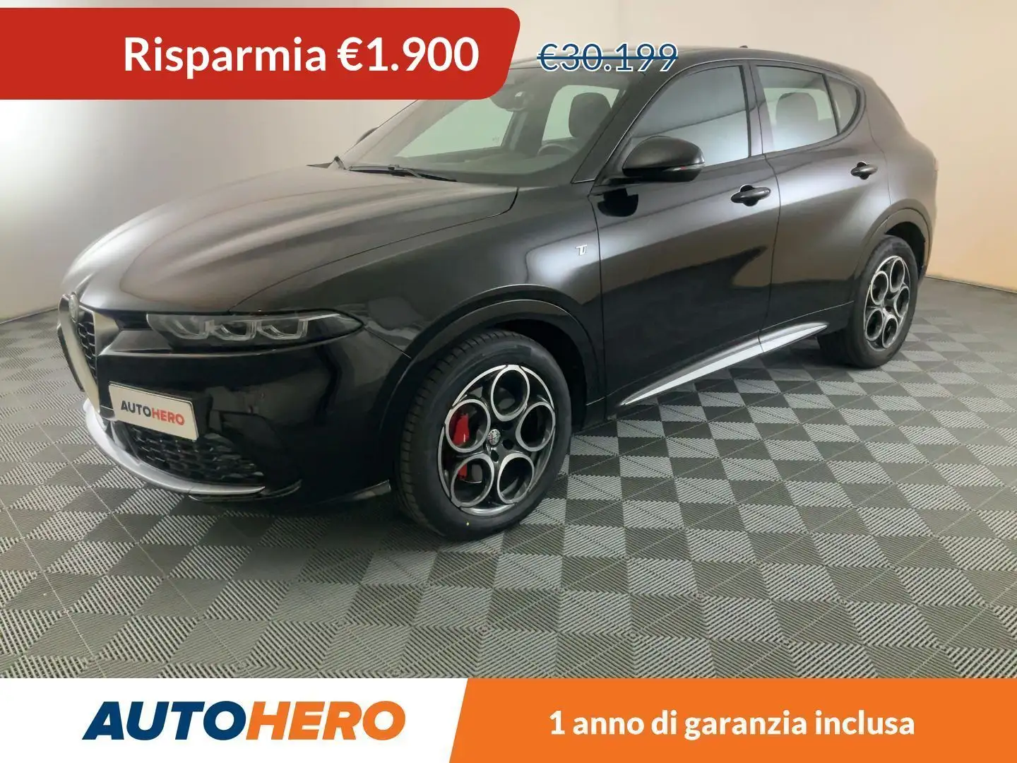 Alfa Romeo Tonale 1.6 VGT-D Ti 130 CV TCT6 Nero - 1
