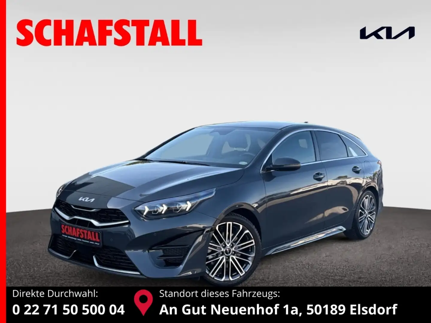 Kia ProCeed / pro_cee'd 1.5 T-GDI DCT GT-Line Technik-Paket 18-Zoll Grau - 1