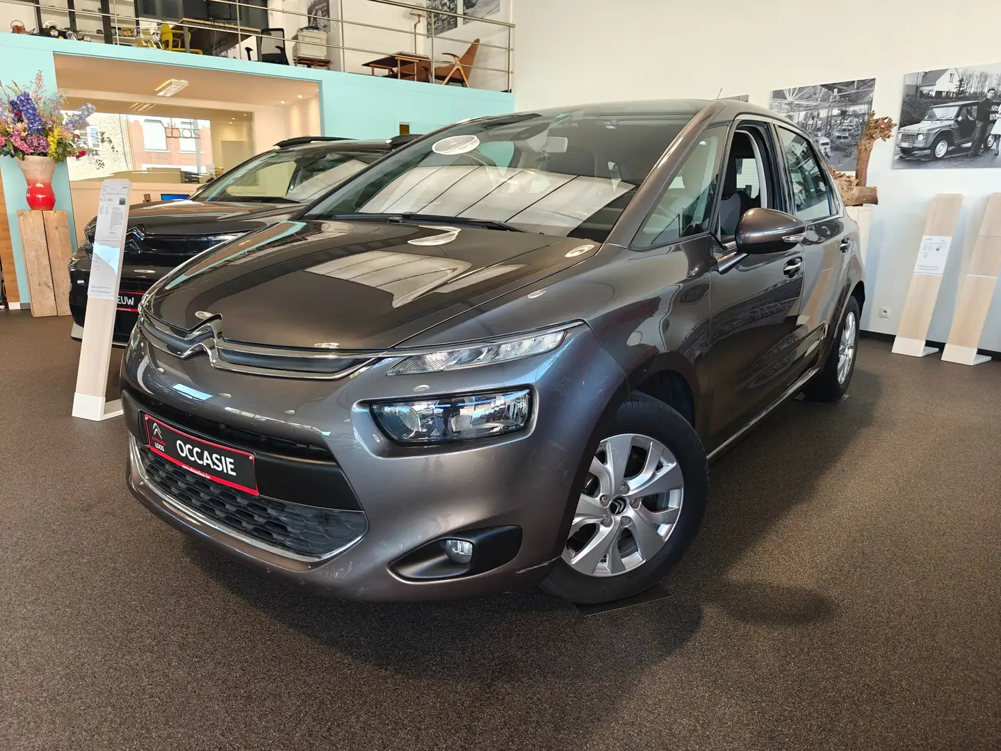 Citroen C4 Picasso 1.6 THP 165 pk Shine - Automaat Gris - 1