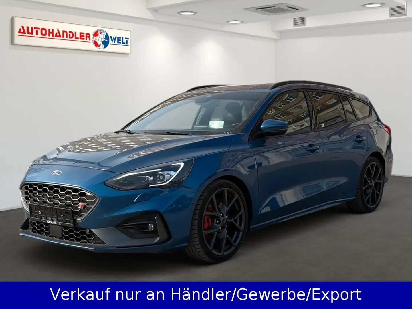 Ford Focus Kombi 2.3 EB ST LED Leder SHZ Navi  PDC Azul - 1