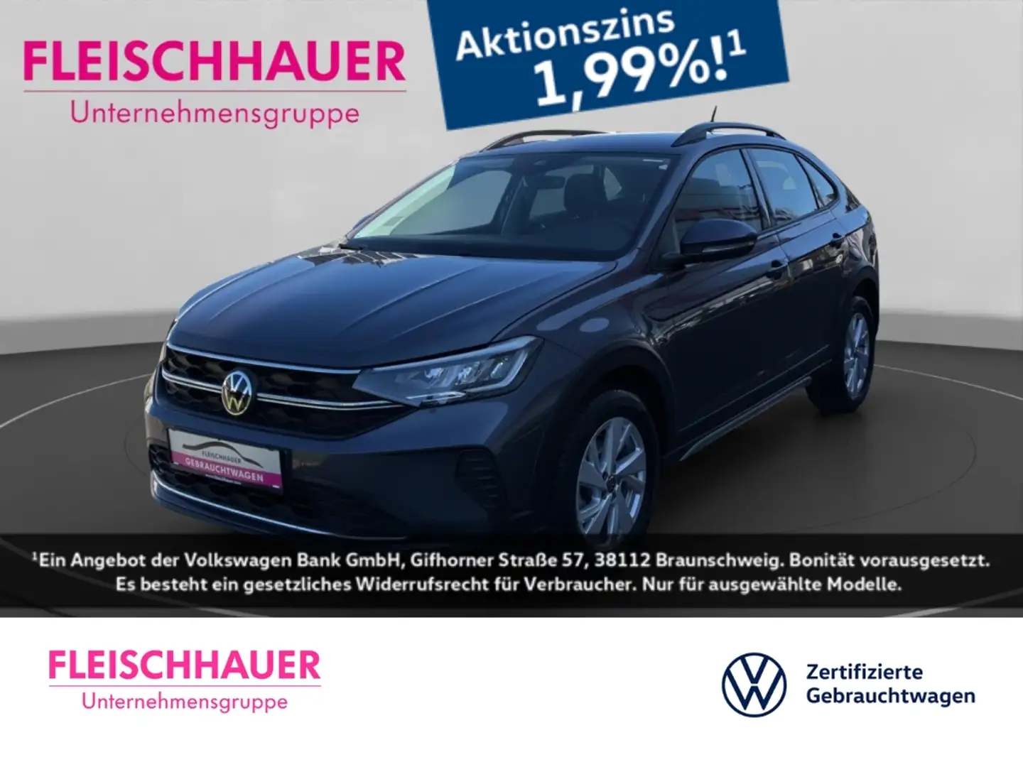Volkswagen Taigo Life 5-Türer+KLIMA+ALU+SITZHEIZUNG+ Grau - 1