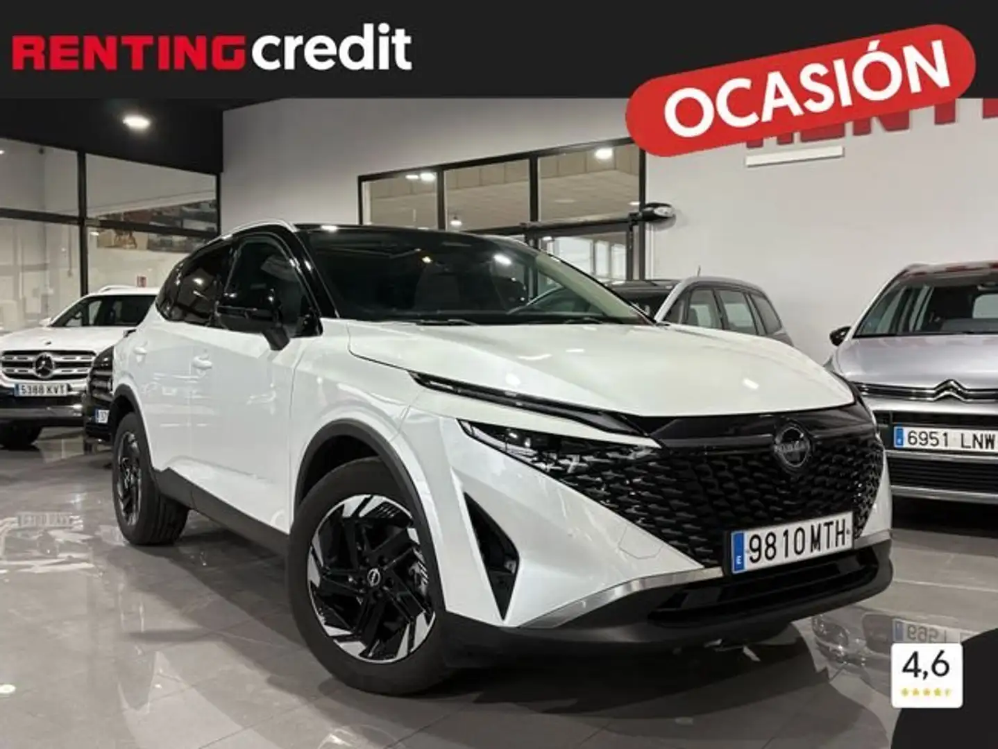 Nissan Qashqai DIG-T 116KW CVT N-CONNECTA Blanco - 1