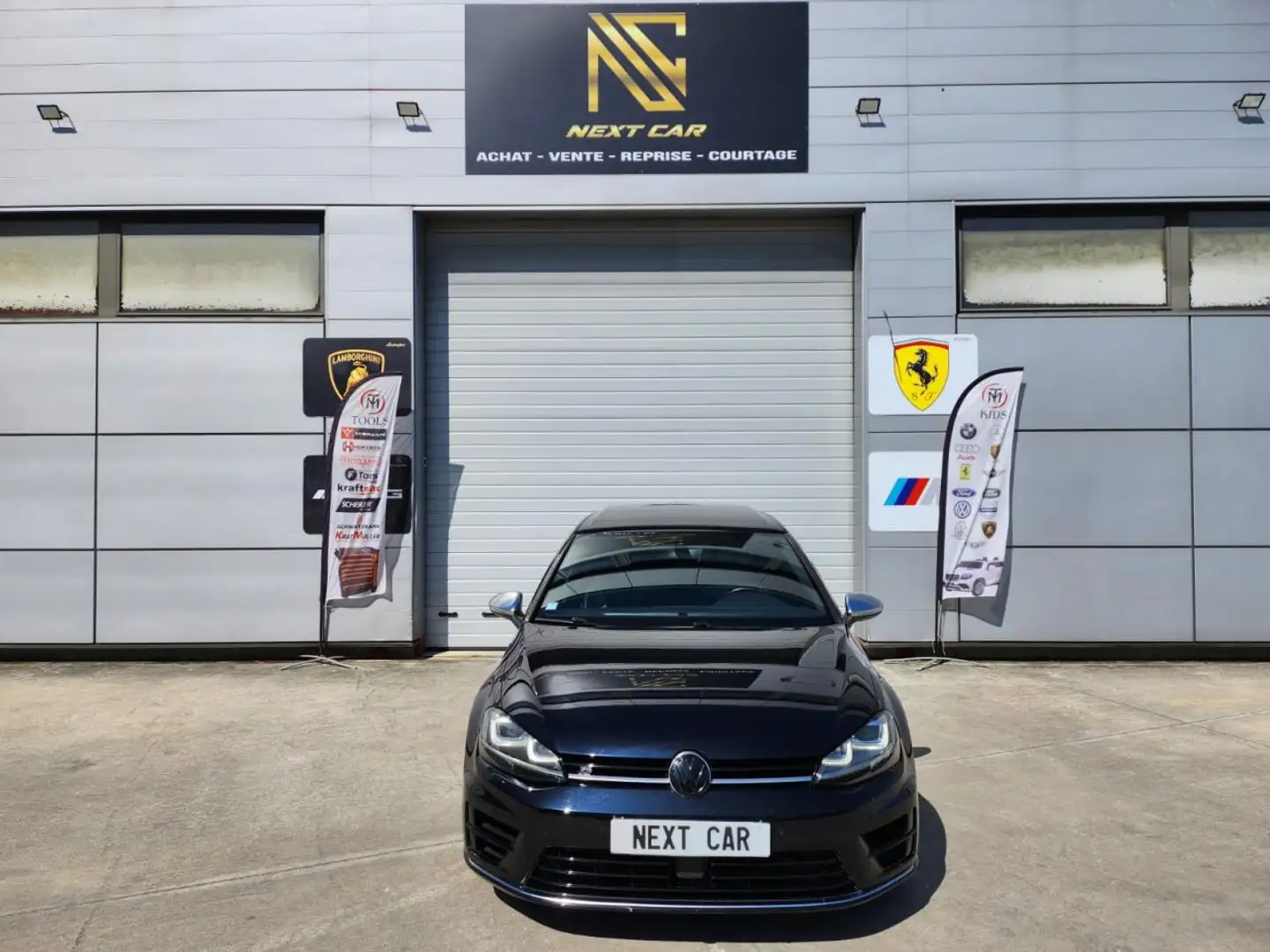 Volkswagen Golf 7 R 2.0 TSI 300 4 MOTION/TOIT/CAMERA Negru - 2