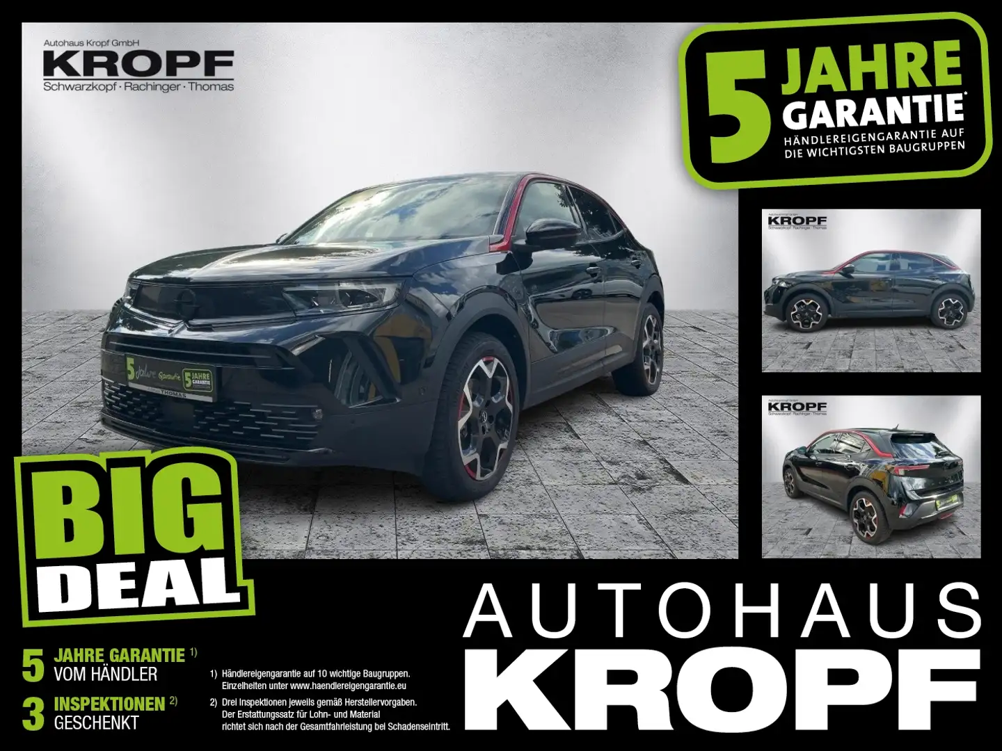 Opel Mokka-E Mokka e GS Line ACC+LED+Navi+SHZ+Fernlichtass. Noir - 1