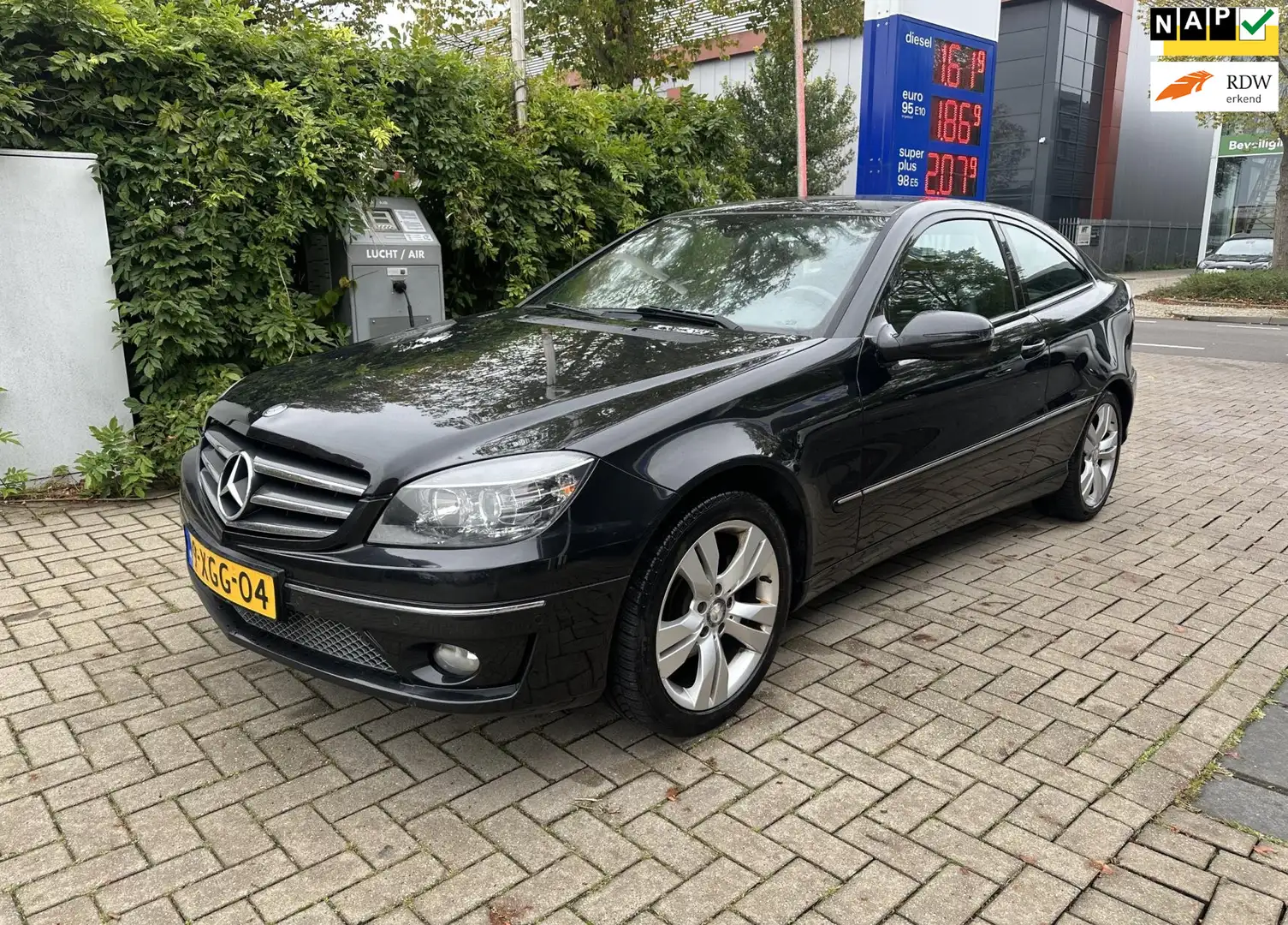 Mercedes-Benz CLC 180 K. Prestige Komperssor prachtige auto Zwart - 1