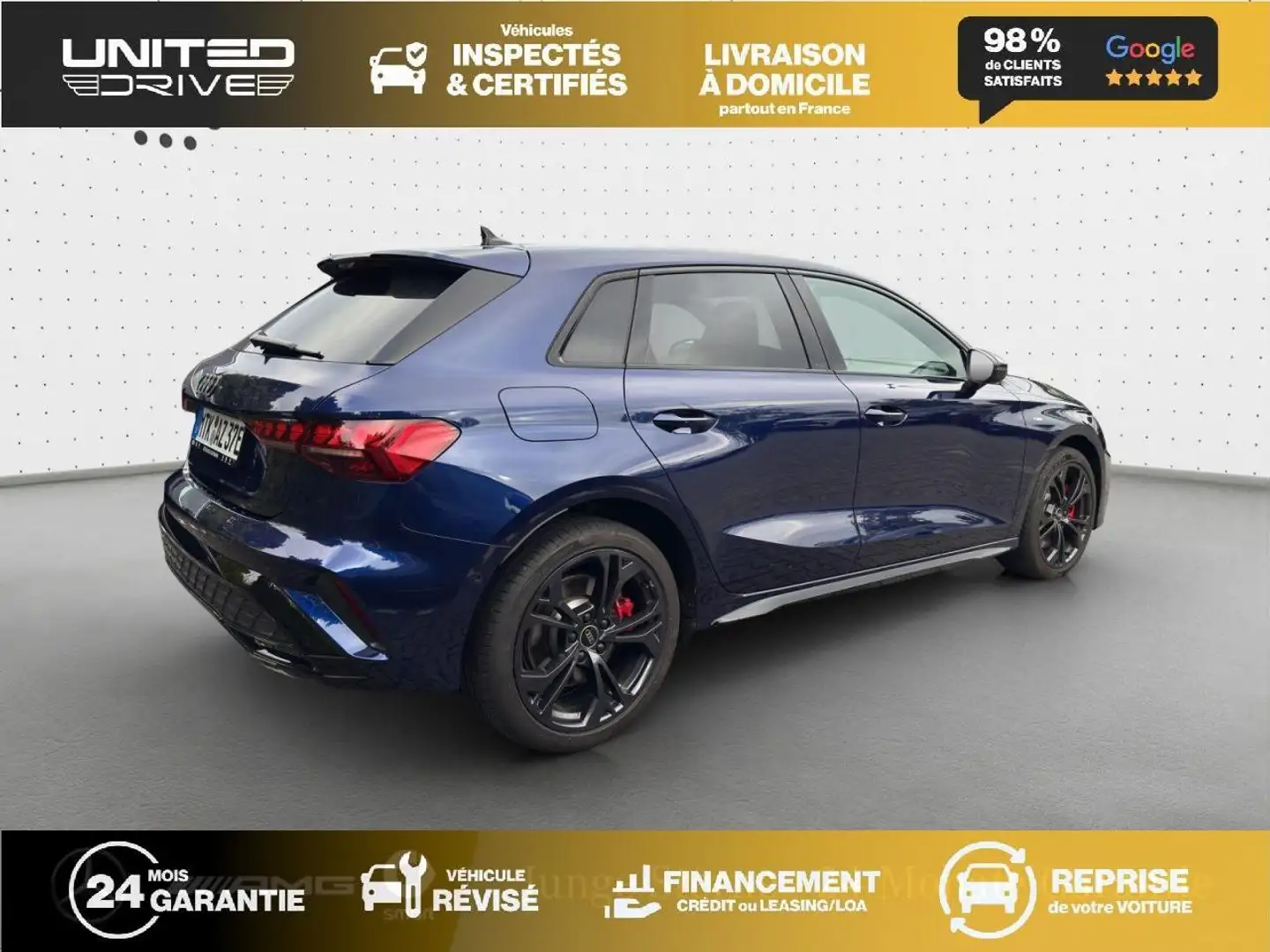 Audi A3 Sportback 1.5 45 TFSI e - 272 - BV S-Tronic 6 8Y SPORTBACK S line PHASE 2 - 2