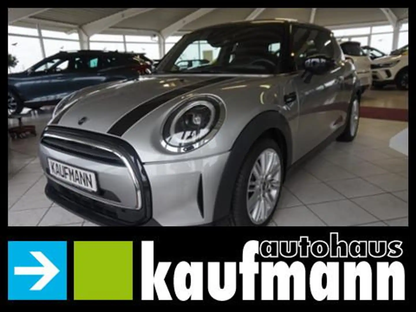 MINI Cooper COOPER 1,5 CAMDEN LEDER NAVI LED SHZ TEMPOMAT 17" Argent - 1