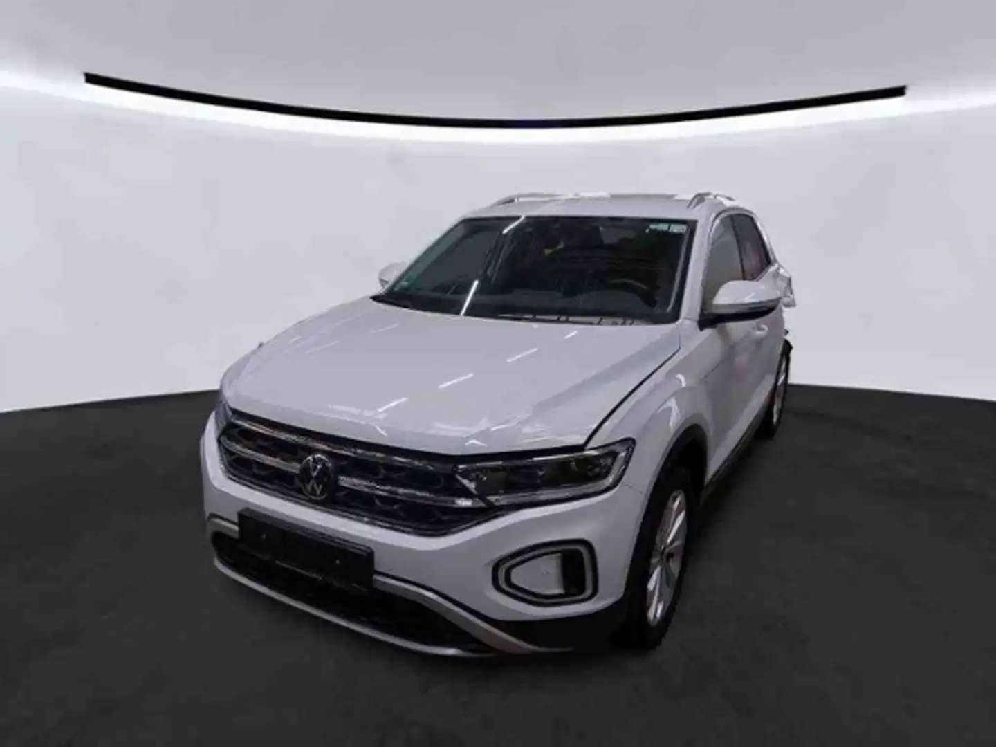 Volkswagen T-Roc 2.0 TDI DSG STYLE AHK+RFK+LED+NAVI+ACC+SHZ Weiß - 2