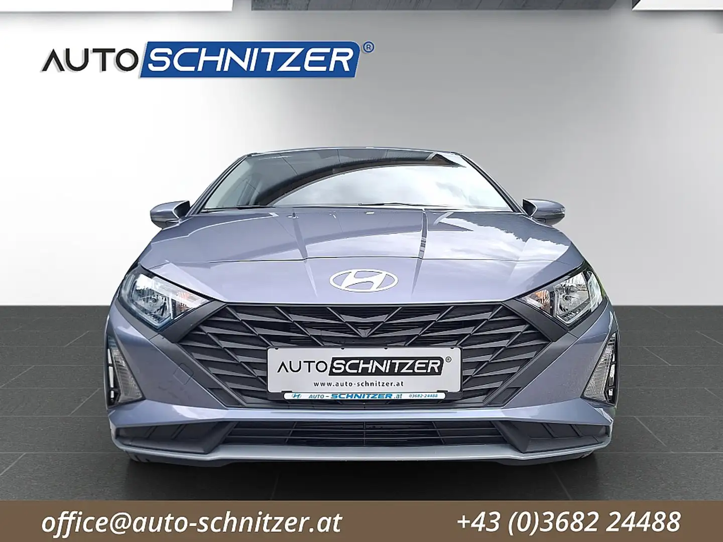 Hyundai i20 1,2 MPI GO Blau - 2