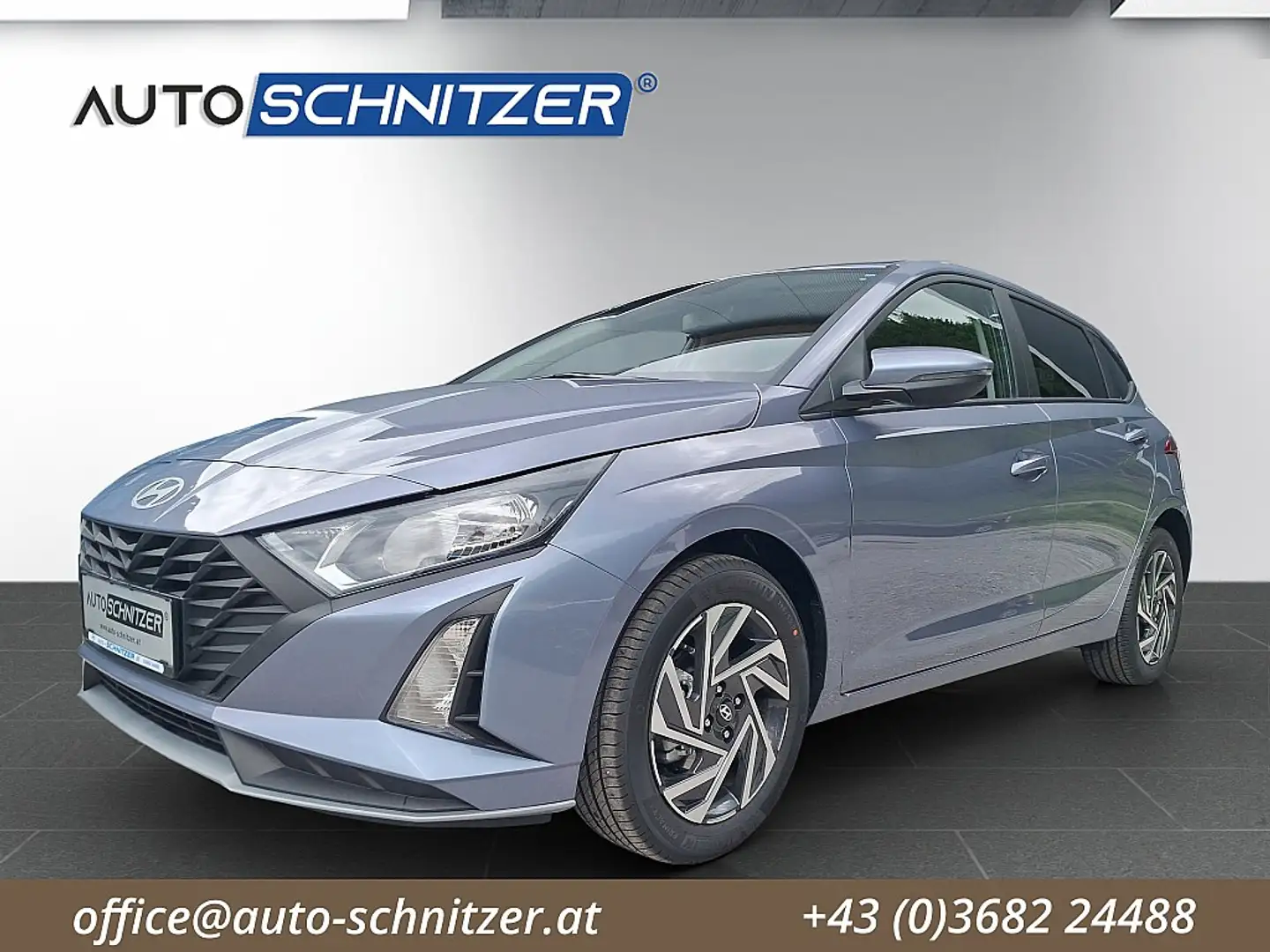 Hyundai i20 1,2 MPI GO Blau - 1