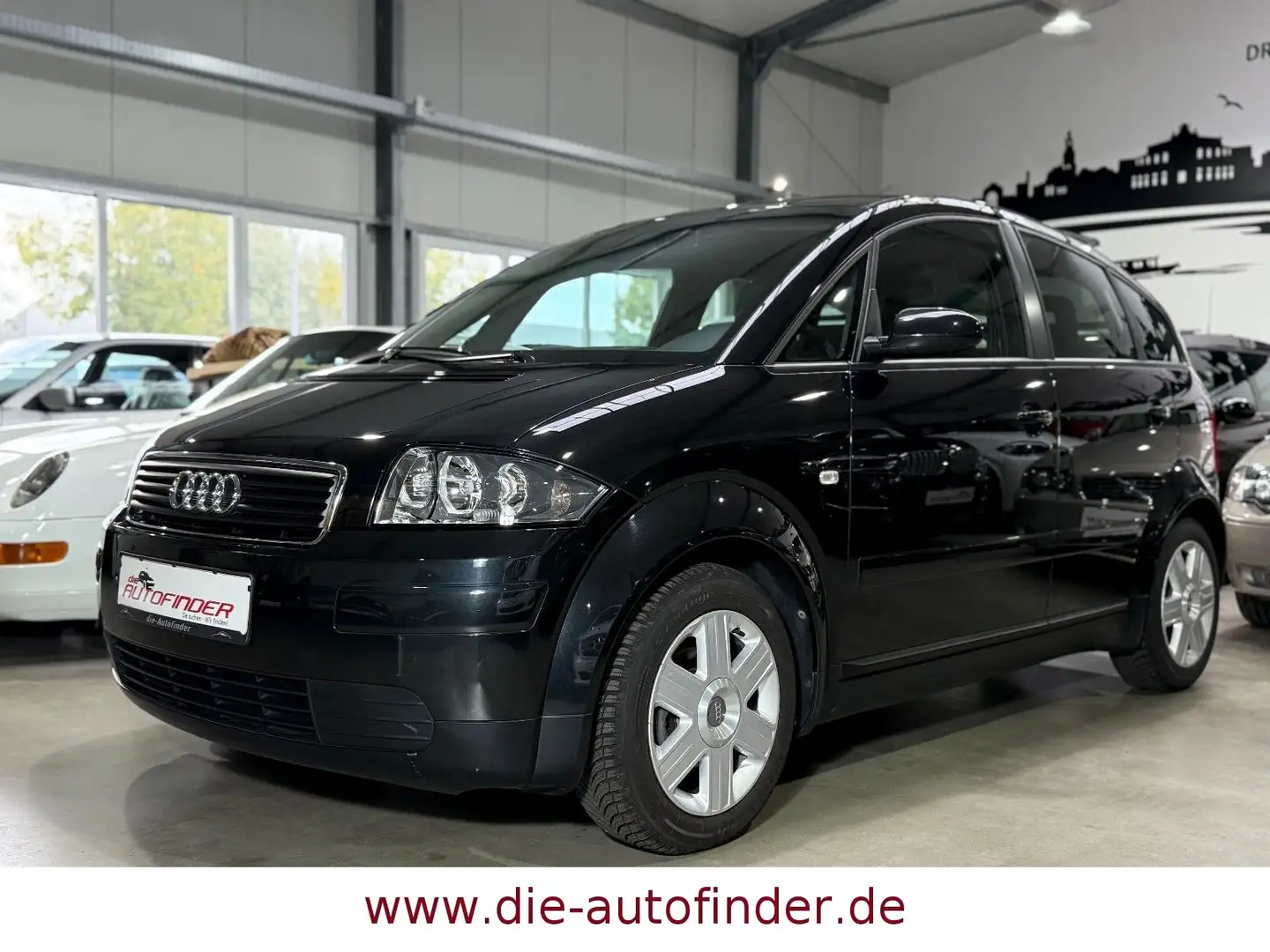 Audi A2 1.4 LED Sitzheizung,1.Hand,Orig.KM Schwarz - 1