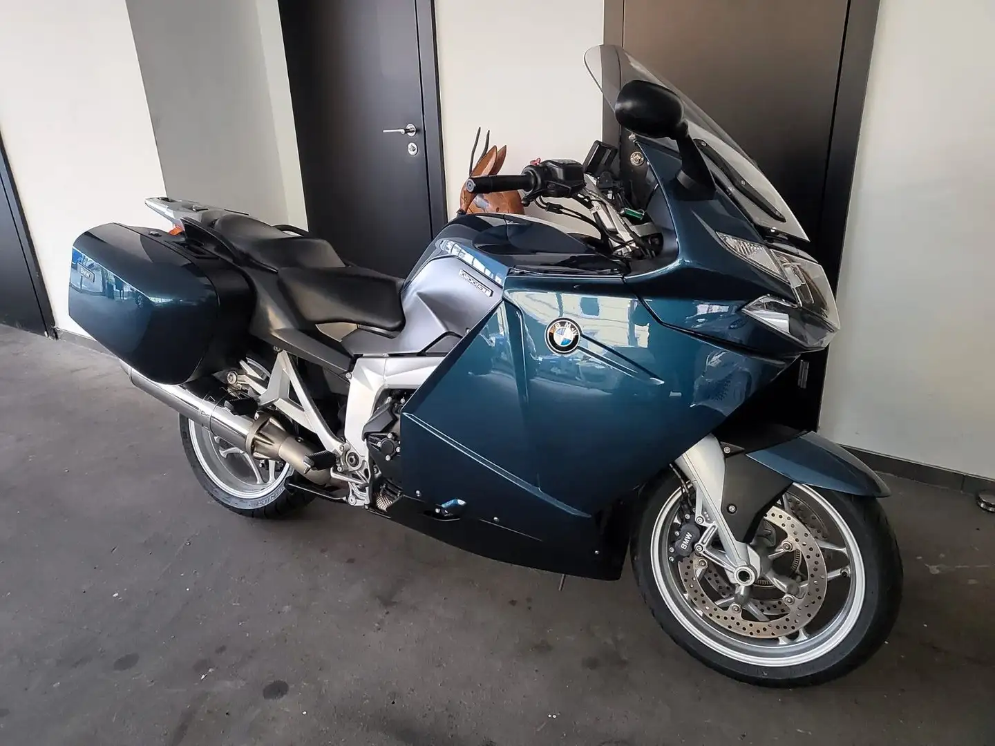 BMW K 1200 GT BMW scheckheftgepflegt SHZ ABS Koffer Blauw - 2