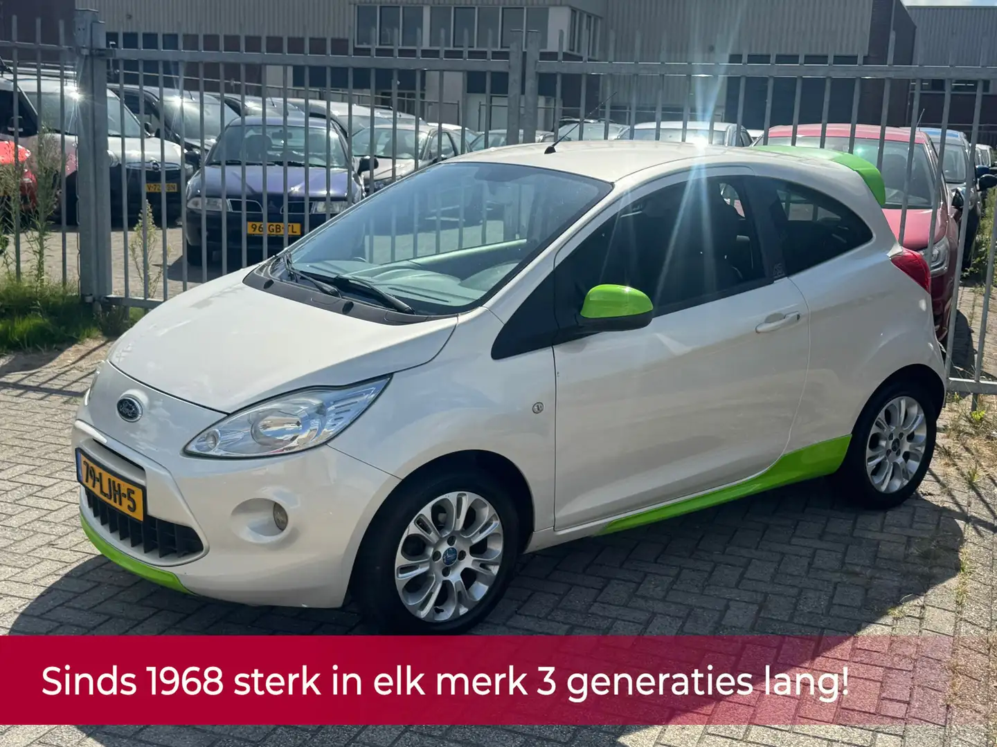 Ford Ka/Ka+ 1.2 Couture First Edition UNIEK! Airco l Spoiler l Weiß - 1