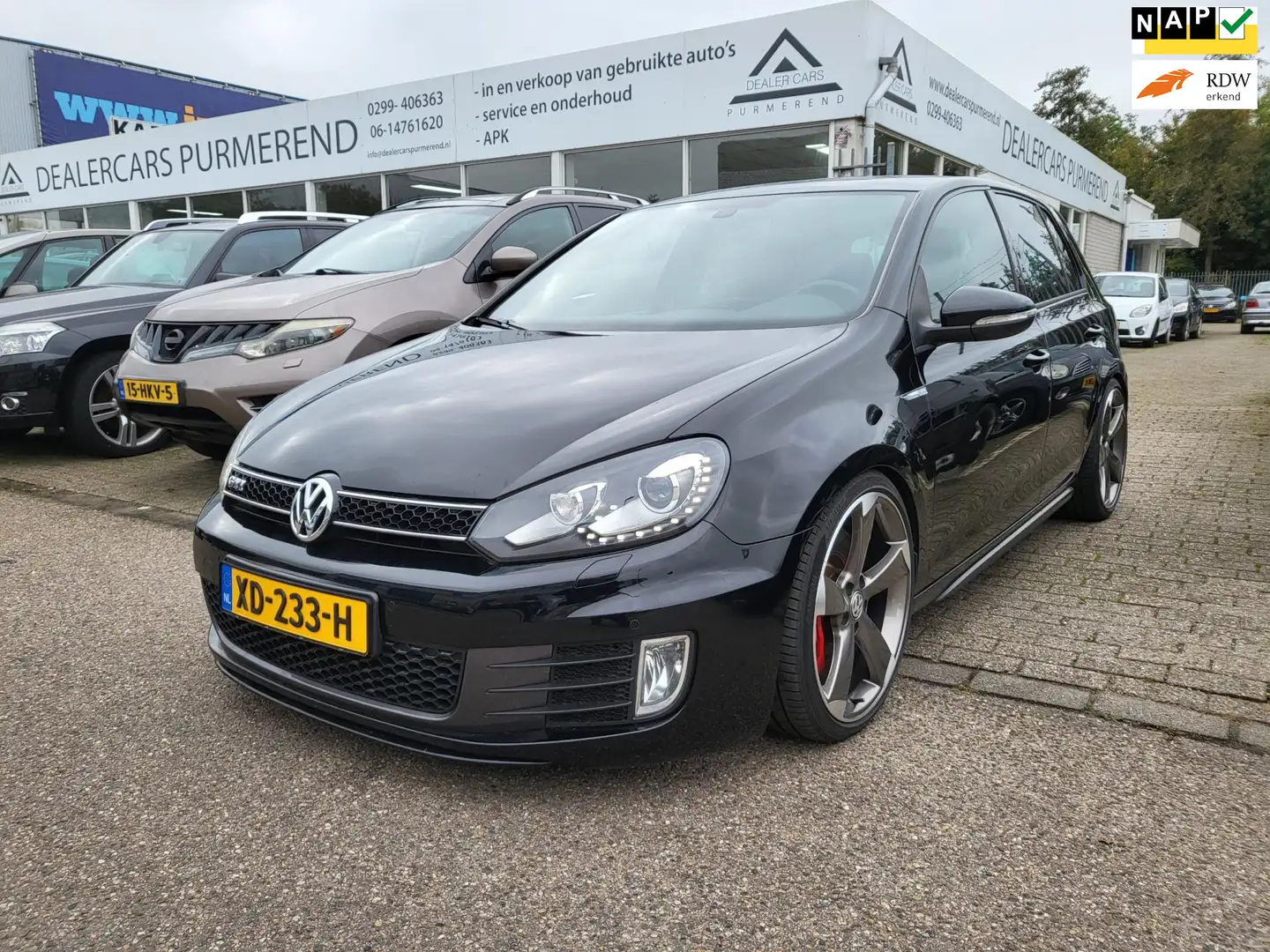 Volkswagen Golf GTI 2.0 Zwart - 1
