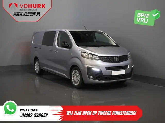 Fiat Scudo 2.0 MJ 145 pk DC Dubbel Cabine 6 Pers./ Camera/ Cr