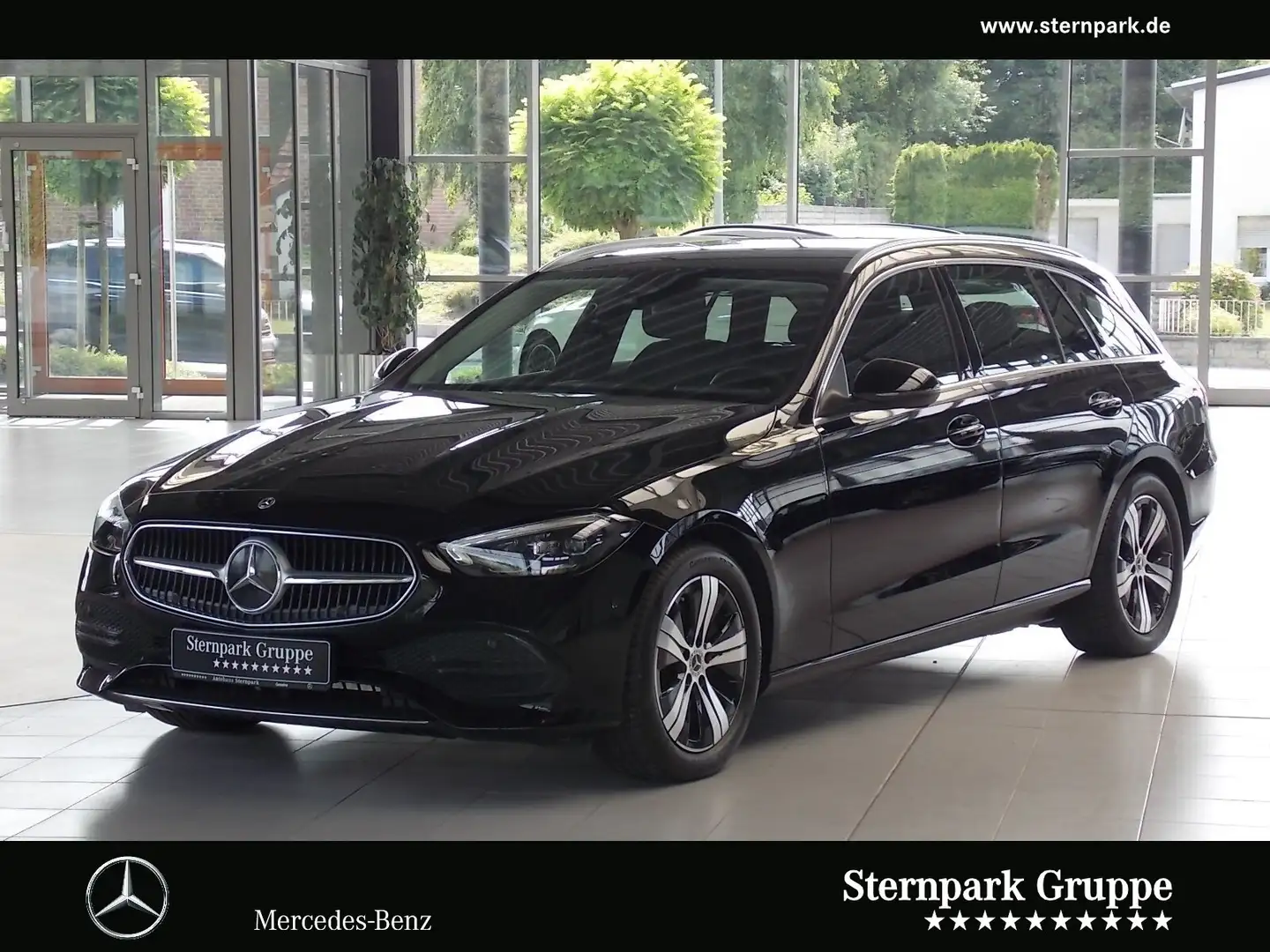 Mercedes-Benz C 220 C 220 dT Avantgarde Distr.AHK,Memo.Totw.LED,Kam. Schwarz - 1
