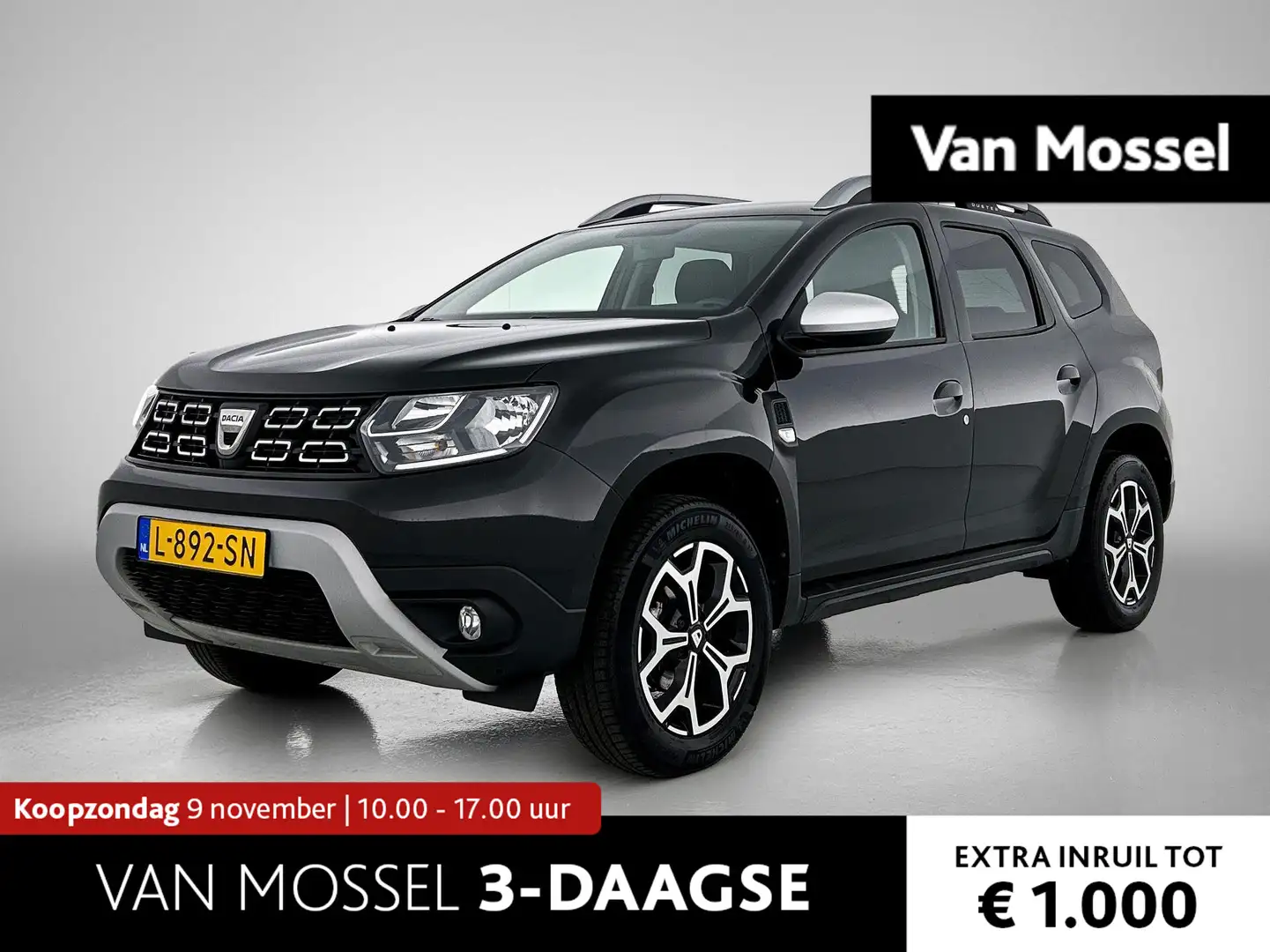 Dacia Duster 1.0 TCe Bi-Fuel Prestige | Navigatie | Achteruitri Zwart - 1