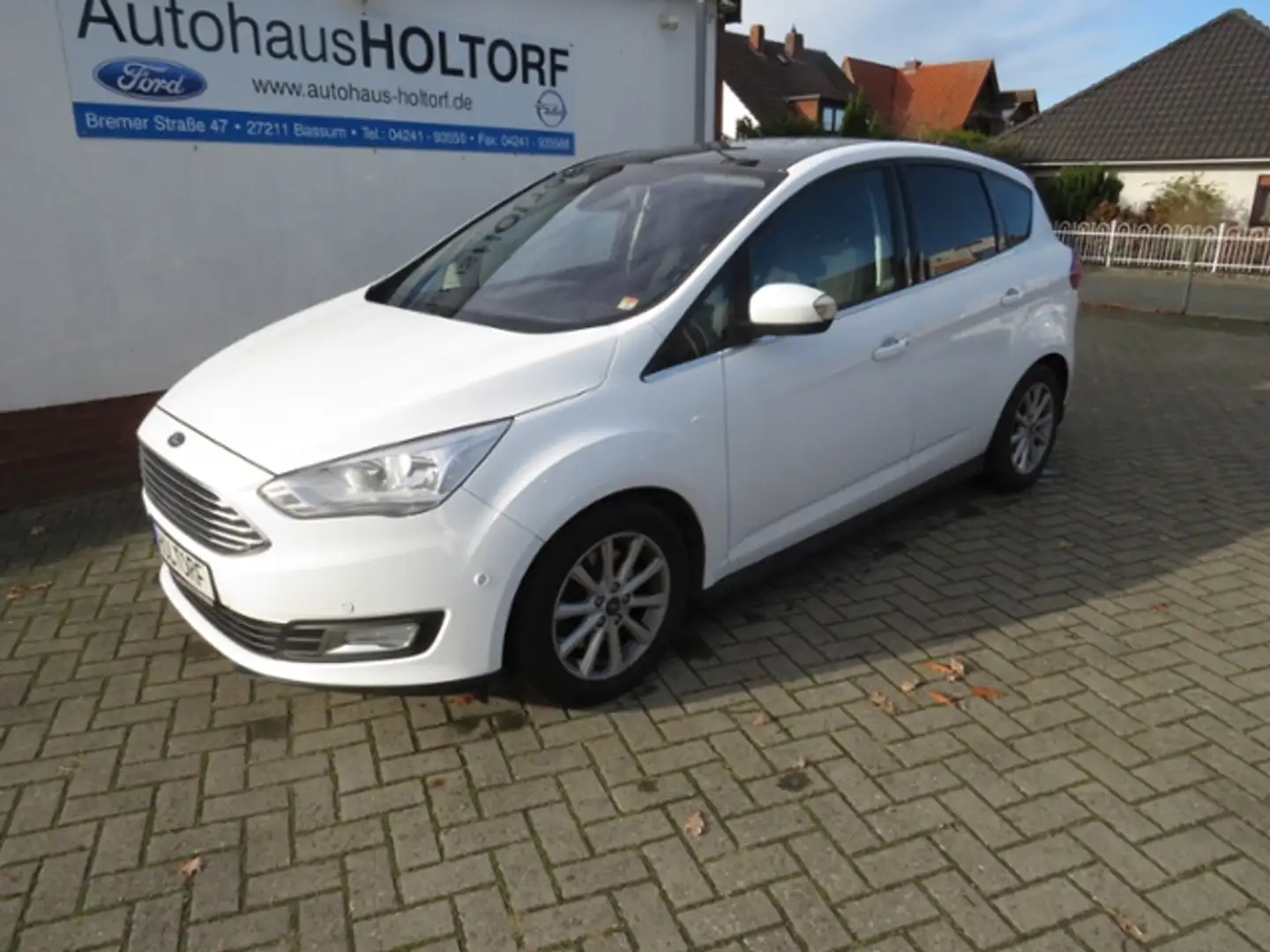 Ford C-Max Titanium KLIMA NAVI ALU Panorama-Glasdach Weiß - 1