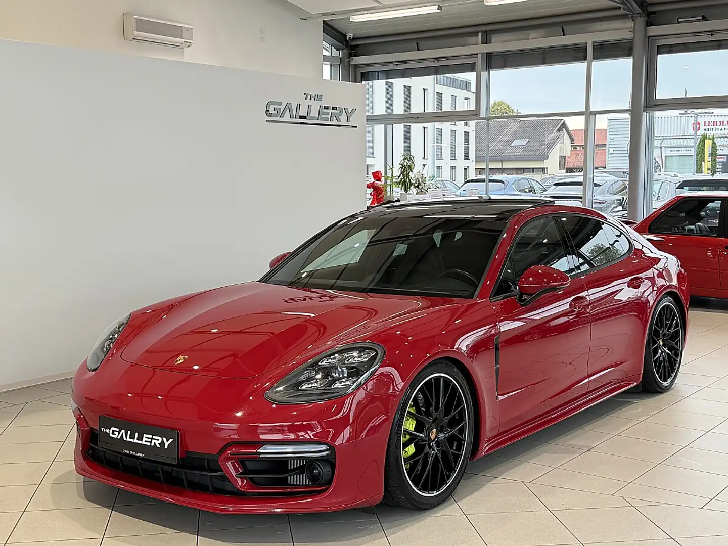 Porsche Panamera 4 E-Hybrid Sport-Design PHEV Aut.*Panorama*Spur*Totwinkel*Sitzkühlung*Massage Rot - 1