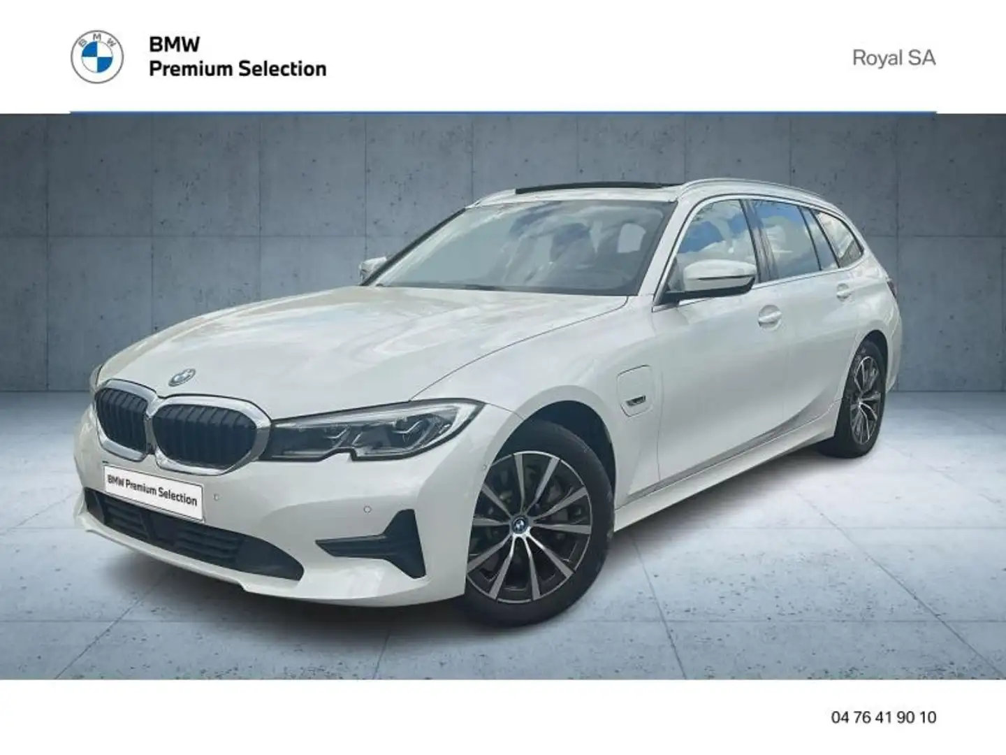 BMW 330 330eA xDrive 292ch Business Design Blanc - 1