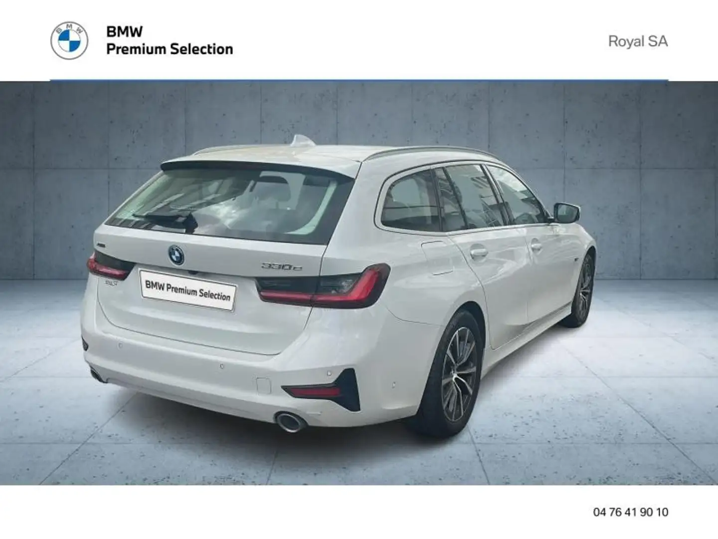 BMW 330 330eA xDrive 292ch Business Design Blanc - 2