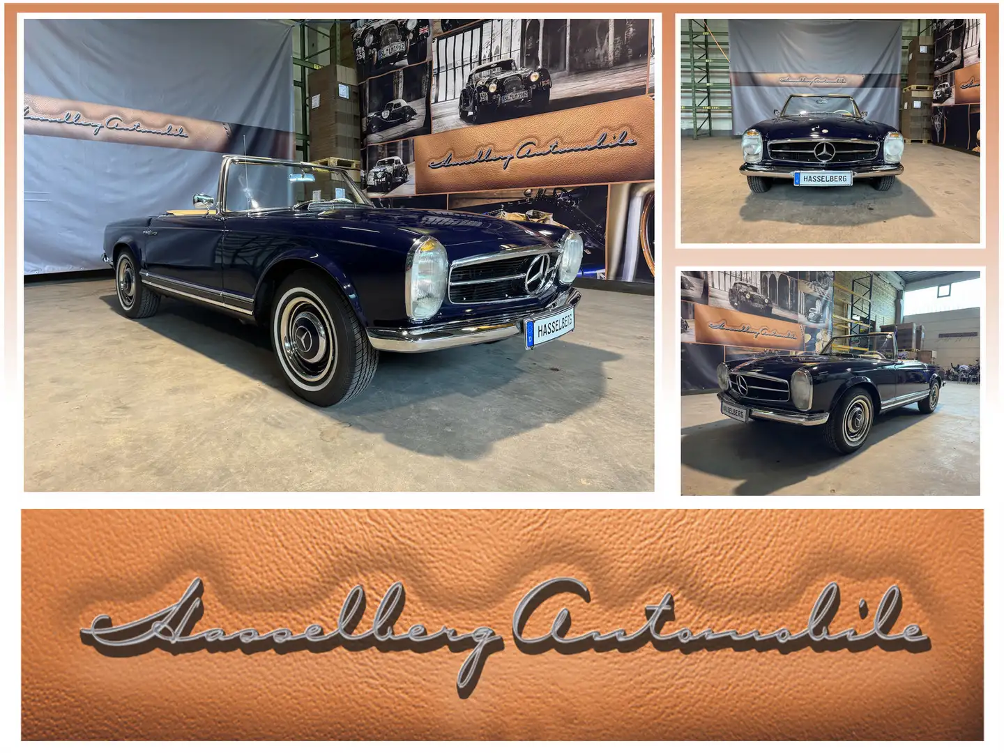 Mercedes-Benz 230 SL Pagode W113 Blau - 1