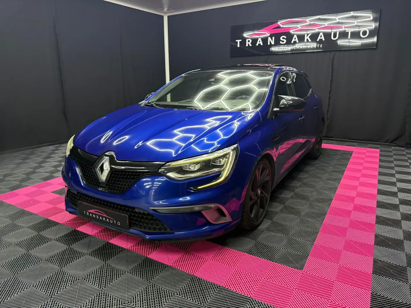 Renault Megane Megane 1.6 TCe GT EDC/TOIT PANO/GARANTIE 12 MOIS Blauw - 2
