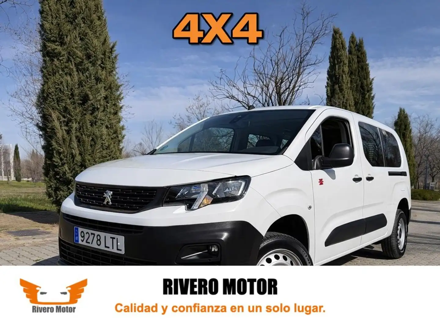 Peugeot Partner 4x4 Dangel Standard 600kgs BlueHDi 96kW Blanco - 1