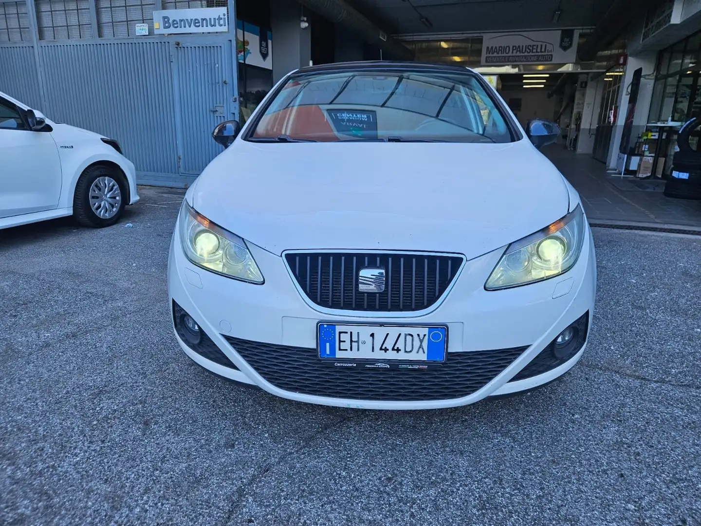 SEAT Ibiza Ibiza IV 2008 Berlina SC 1.6 tdi cr Sport 105cv Bianco - 2