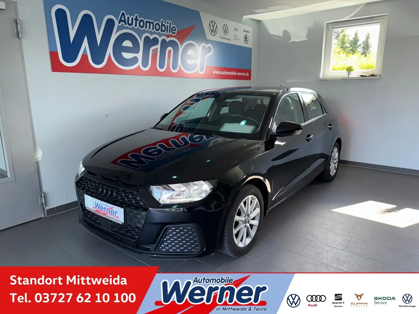 Audi A1 Sportback 25TFSI DSG App-Navi GRA Sitzh Zwart - 1