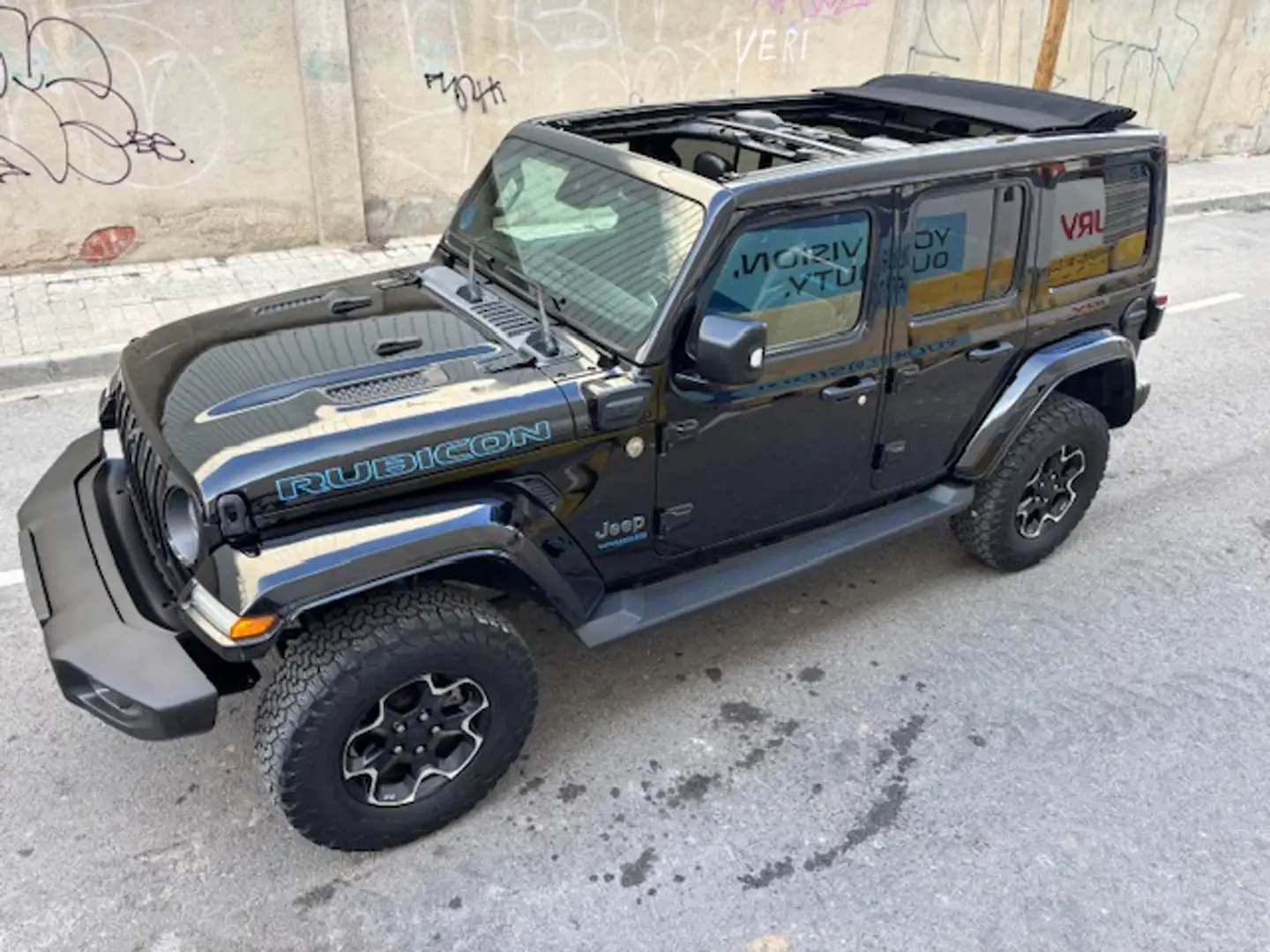 Jeep Wrangler Unlimited 2.0 4xe Rubicon 8ATX Negro - 1