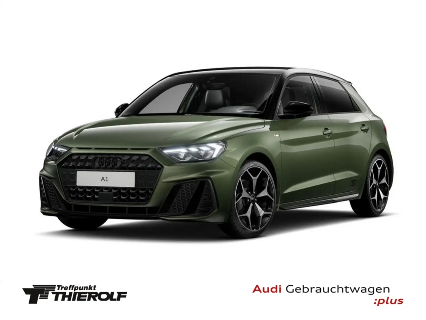 Audi A1 Sportback 35 TFSI S line ACC LED NAVI Grün - 1